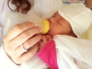 Feeding baby while traveling overseas
